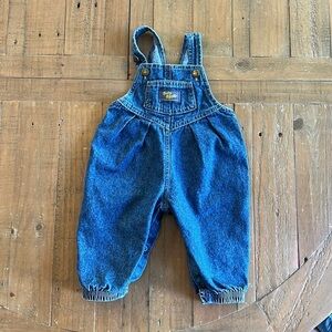 Oshkosh vintage denim overalls